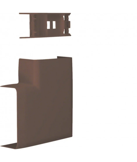 ANGLE PLAT MARRON
