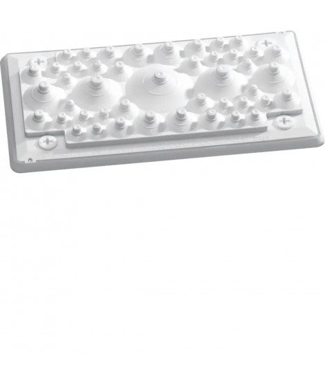 PLAQUE PASSE-CABLEES QUADRO4 E QUIPEE ETANCHE