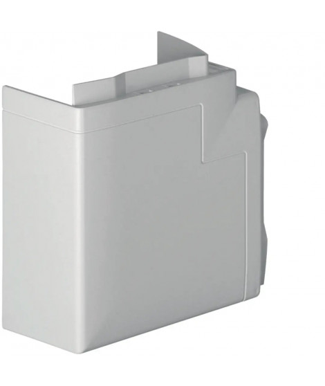 ANGLE PLAT ET DERIVATION QUERAZ ENCLIPSAGE DIRECT POUR BD50100 RAL 9016 PURE