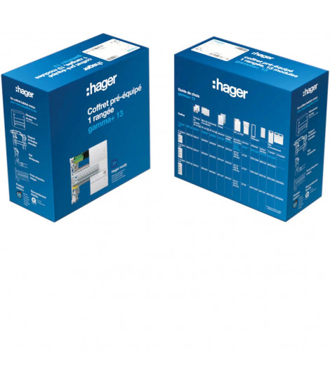 COFFRET GAMMA+ 13 PRE-EQUIPE SANVIS 1 RANGEE