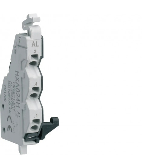 CONTACT SIGNAL DEFAUT X160-250 1NO+1NC 250VAC