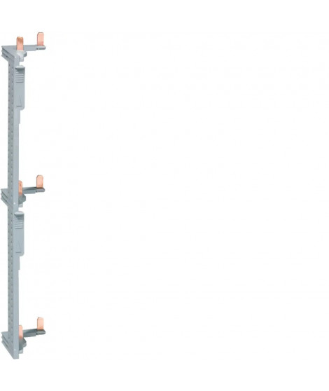 BARRE ALIMENTATION DES INTERRUPTEURS DIFF. POUR COFFRET 3 RANGEES ENTRAXE 125MM