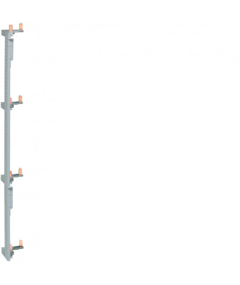 BARRE ALIMENTATION DES INTERRUPTEURS DIFF. POUR COFFRET 4 RANGEES ENTRAXE 125MM