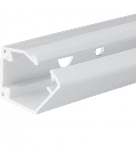 GOULOTTE FLEXIBLE LIFEA PVC H1 5MMXP15MM RAL9010 BLANC