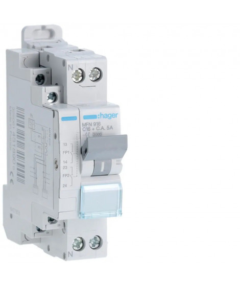 DISJONCTEUR FIL PILOTE 1P+N 3K A C-16A 1.5MODULE