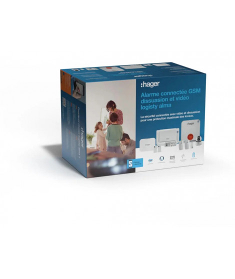 PACK ALARME CONNECTE GSM DISSUASION ET VIDEO
