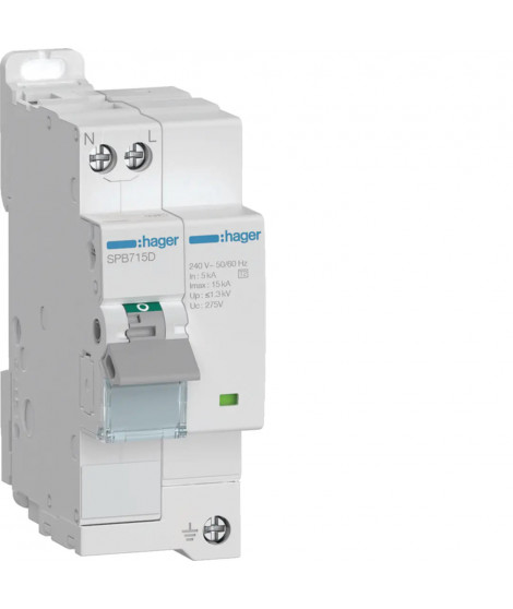 PARAFOUDRE T2 2P AUTO-PROTEGE 15KA VOY