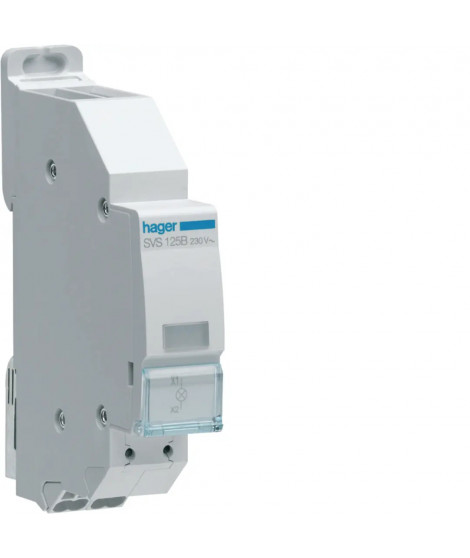 VOYANT LED INCOLORE 230VAC QC PASSAGE BARRE