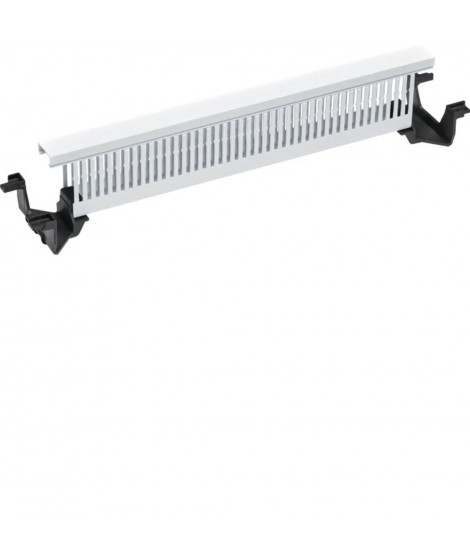 GOULOTTE CABLAGE HORIZ H85MM L 31MM 2TRAVEES L500MM UNIVERS