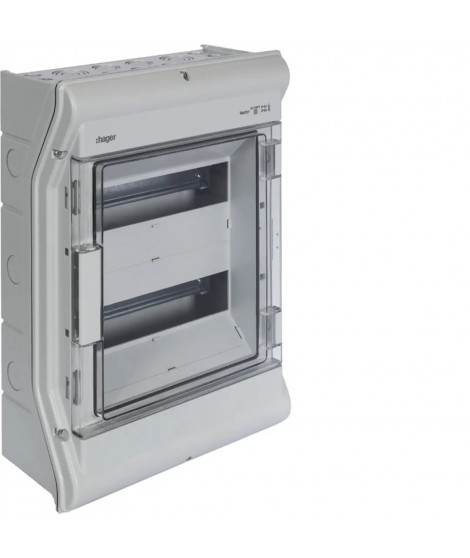COFFRET ETANCHE VECTOR IP55 2R ANGEES 24MODULES H427MM L310MM