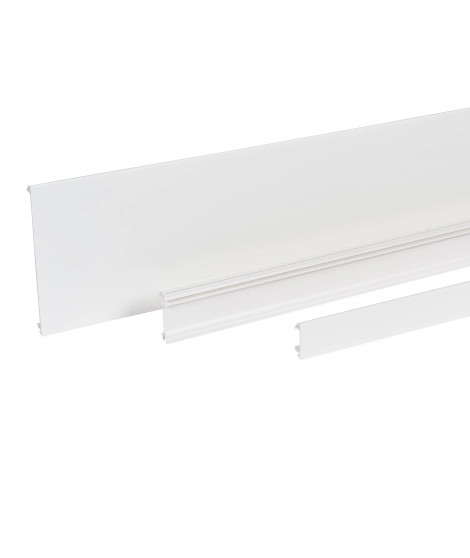 Ensemble de 2 couvercles larg 180 et 40mm + 1 cloison - Long. 2