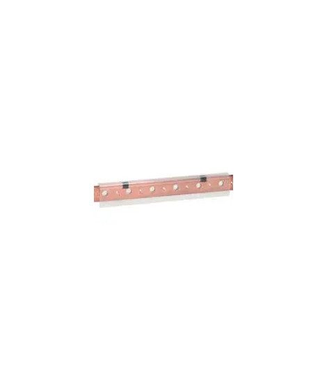 Profilé isolant barres cuivre plates section 18x4mm/25x4mm/25x5mm/32x5mm long.1m