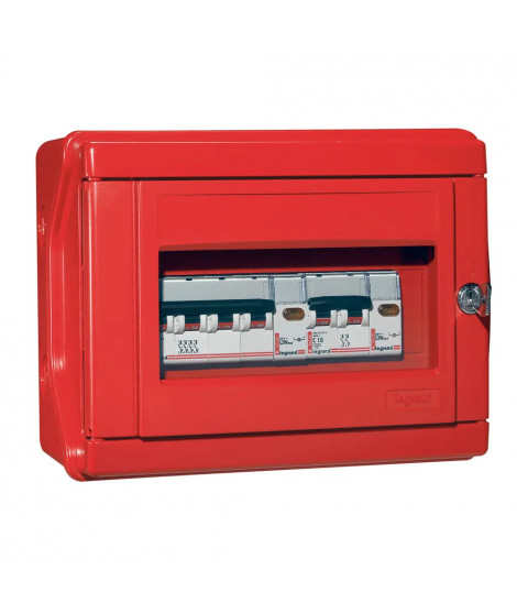 Coffret sécurité Plexo pour chaufferie - 2 voyants