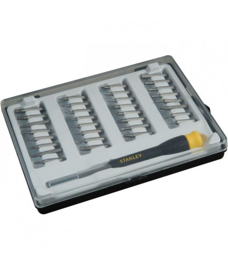 STANLEY Tournevis micro embouts - 35 pieces