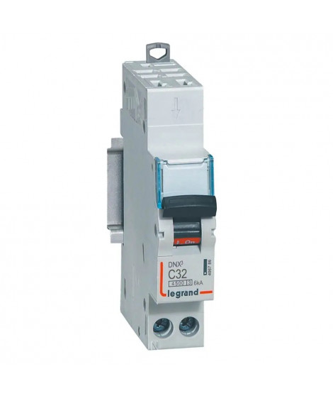 Disjoncteur DNX³ 4500 - auto/vis - U+N 230V~ 32A - 4