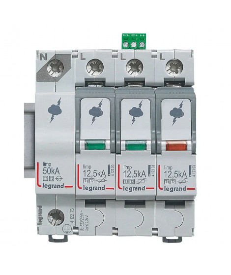 Parafoudre - protection tableau principal - T1+T2 - Iimp 12