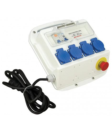 COFFRET D'ALIMENTATION MOBILE 4 PRISES