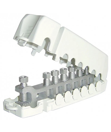 REPARTITEUR DE TERRE ALU 6 DER IVATIONS