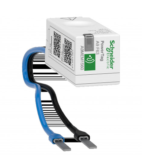 PowerTag - Capteur de mesure radiofréquence - Vigi DT40/IC60 - 1P+N 63A - am/av