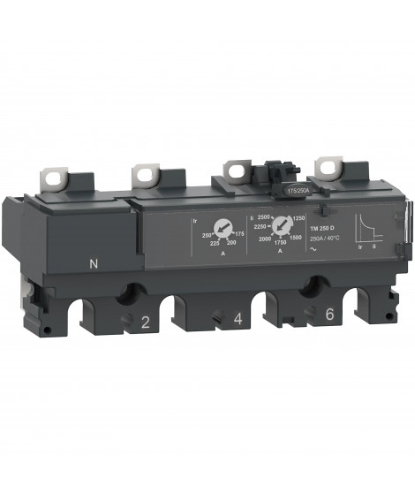 ComPacT NSX - Déclencheur magnéto-thermique - TM-D 160A - 4P4D pour NSX160