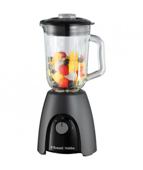 Blender - RUSSEL HOBBS - Desire Matte Charcoal - 650 W - 2 vitesses + Pulse - Noir