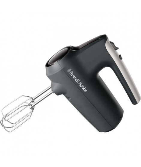 Batteur a main - RUSSEL HOBBS - Desire Matte Charcoal - 185 W - 5 vitesses - Noir