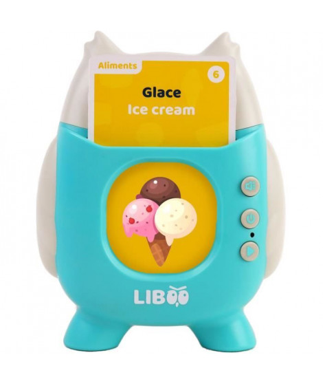 Liseuse Liboo - JADE - Français - Anglais - 240 Mots - Jeu Educatif - Piles Incluses - Vocabulaire - Apprentissage - Design F…