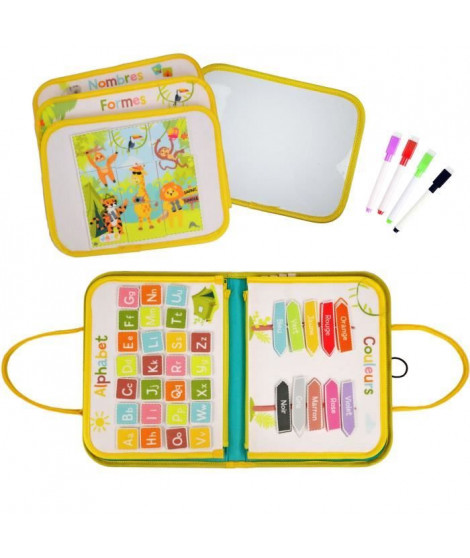Pochette d'Activitées - Montessori - JADE - Jeu Educatif - Voyage - Sensoriel - Jeu Pour Enfant - Design Français