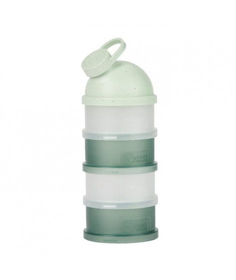 Babymoov Boîtes Doseuses de Lait en Poudre Babydose - Bec verseur ergonomique - Made in France, Vert