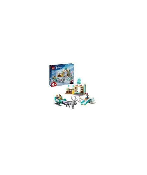 LEGO | Disney La Reine des neiges 43256 L'aventure en traîneau d'Anna - Jeu de rôle