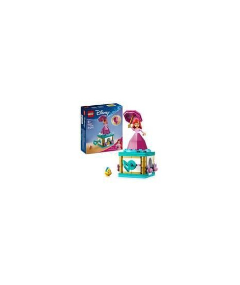 LEGO | Disney Princess 43259 Ariel tournoyante - Jeu de construction pour filles des 5 ans