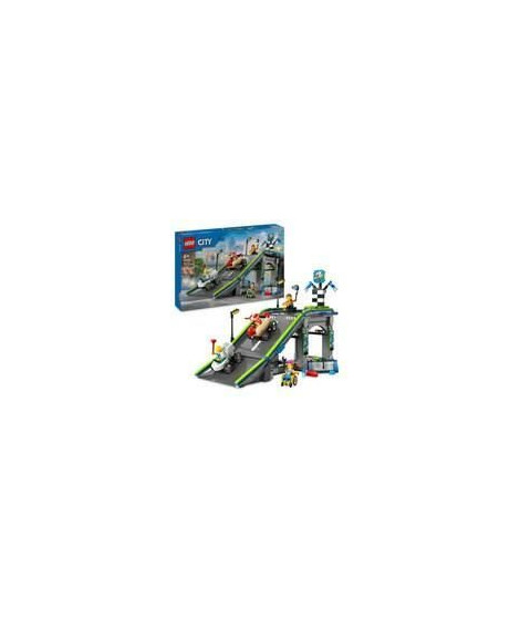 LEGO City 60460 Zéro limite : rampe pour bolides de course - Jeu de construction des 6 ans