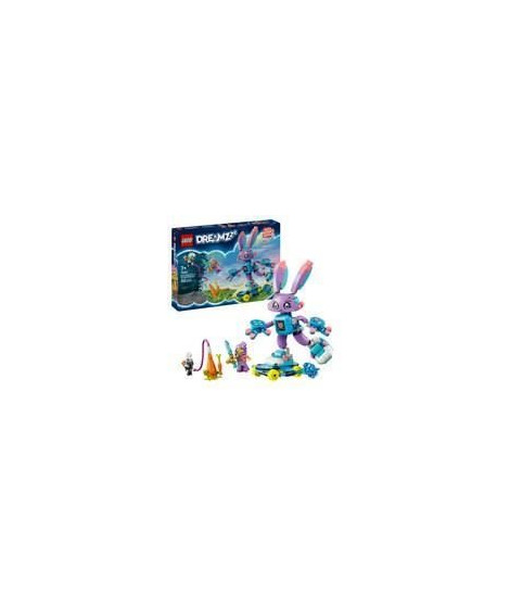 LEGO DREAMZzz 71490 Izzie et Bunchurro le lapin Gamer - Jouet de construction 3-en-1