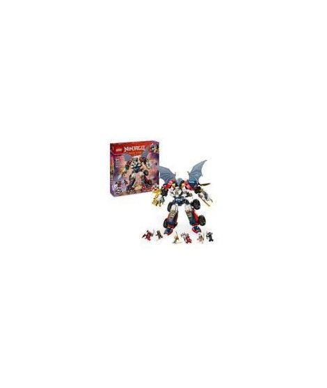 LEGO NINJAGO 71834 Le robot ultra combo de Zane - Jeu de construction 4-en-1 des 9 ans