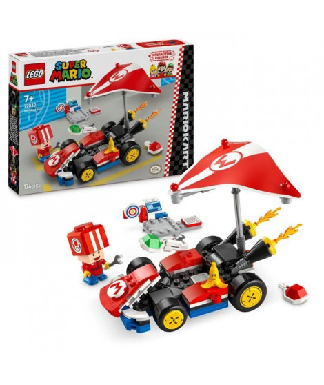 LEGO Super Mario 72032 Mario Kart  Kart standard - Jouet voiture pour enfants des 7 ans