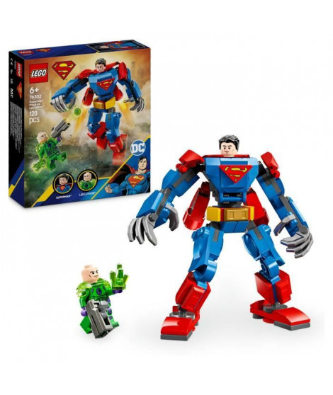 LEGO DC 76302 Le robot de Superman contre Lex Luthor - Jouet super héros des 6 ans