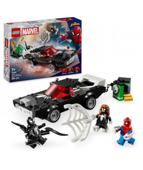 LEGO Marvel 76309 Spider-Man contre le bolide de Venom - Jouet de construction des 7 ans