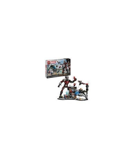 LEGO Marvel 76314 Le combat de Captain America : Civil War - Jouet pour garçon des 10 ans
