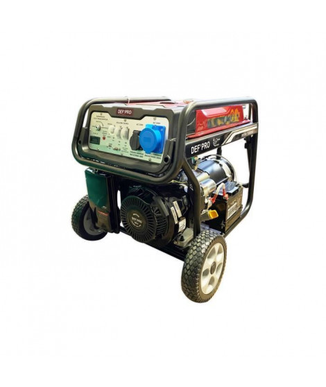 DEF'PRO Groupe électrogene 8500 W - Moteur essence 4 temps - Affichage LED