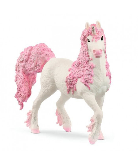 Figurine Jument Licorne fleurie, SCHLEICH 70831 Bayala, Des 4 ans
