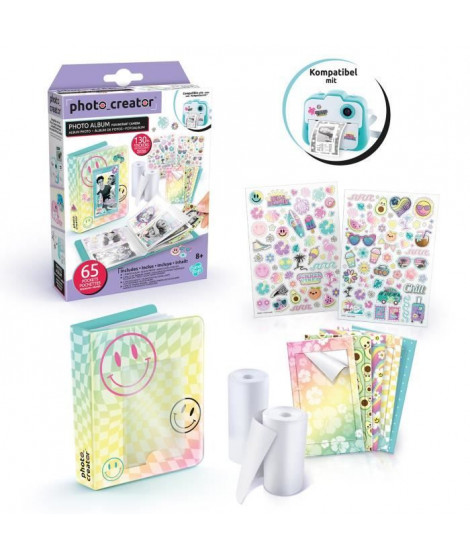 Canal Toys Coffret Album Photo pour appareil photo a impression instantanée -