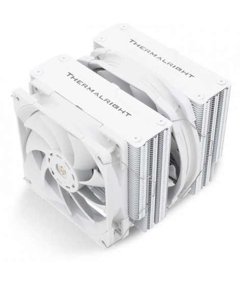 Ventirad CPU - THERMALRIGHT - Frost Commander 140 - Blanc - Ventilateurs 1x140mm + 1x120mm - Compatibilité Intel et AMD