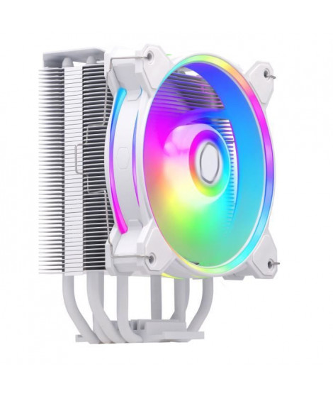COOLER MASTER - Hyper 212 Halo White ARGB - Ventirad - TDP 180w - 120 mm