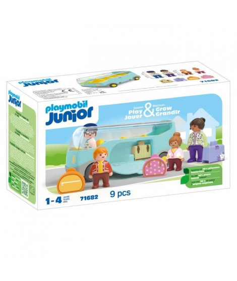 PLAYMOBIL Junior 71682 Autocar de voyage, Des 12 mois