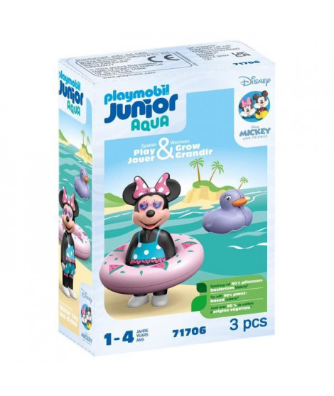 PLAYMOBIL JUNIOR 71706 Junior & Disney : Minnie avec bouée