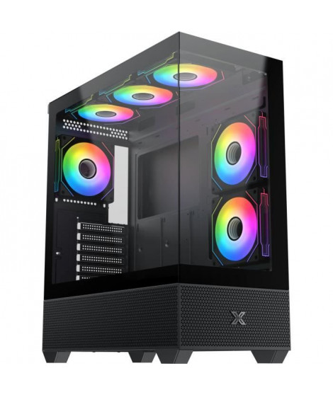 Boîtier PC - XIGMATEK - Alphard - Moyen tour - E-ATX - Verre trempé - ARGB - Noir