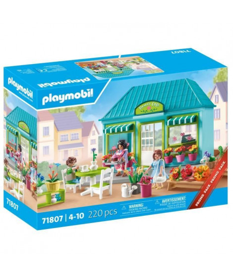 PLAYMOBIL 71807 Boutique de fleuriste et salon de thé