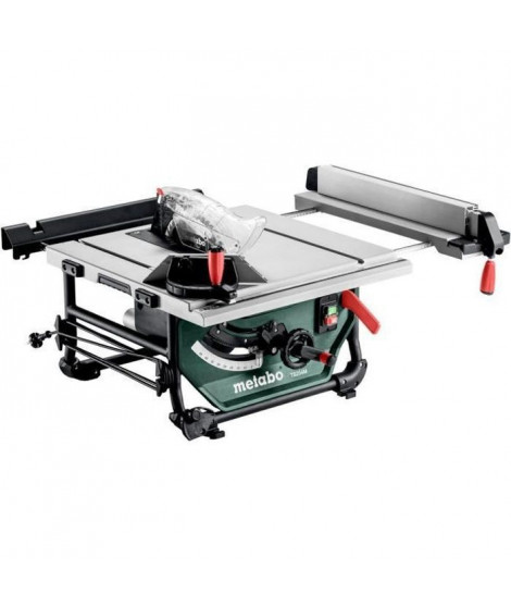 Scie circulaire de table METABO TS 254 M - Diametre 254 mm - Puissance 1500 W - Profondeur de coupe 195 mm