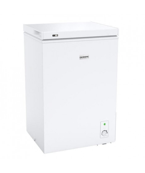 Congélateur coffre OCEANIC OCEACCF99W3 99L - Classe E - Blanc