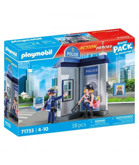 PLAYMOBIL 71733 Salle d'interrogatoire de police